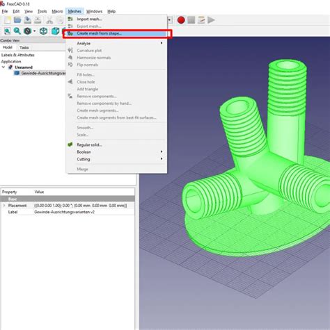 freecad convert stl to step|freecad convert stl to stp.